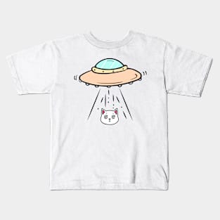 Ufo dog Kids T-Shirt